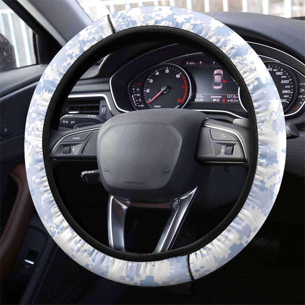 Dominican Republic Football Steering Wheel Cover Vamos Los Quisqueyanos - Wonder Print Shop