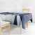 Custom Dominican Republic Football Tablecloth Vamos Los Quisqueyanos - Wonder Print Shop