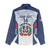 Custom Dominican Republic Football Women Casual Shirt Vamos Los Quisqueyanos - Wonder Print Shop