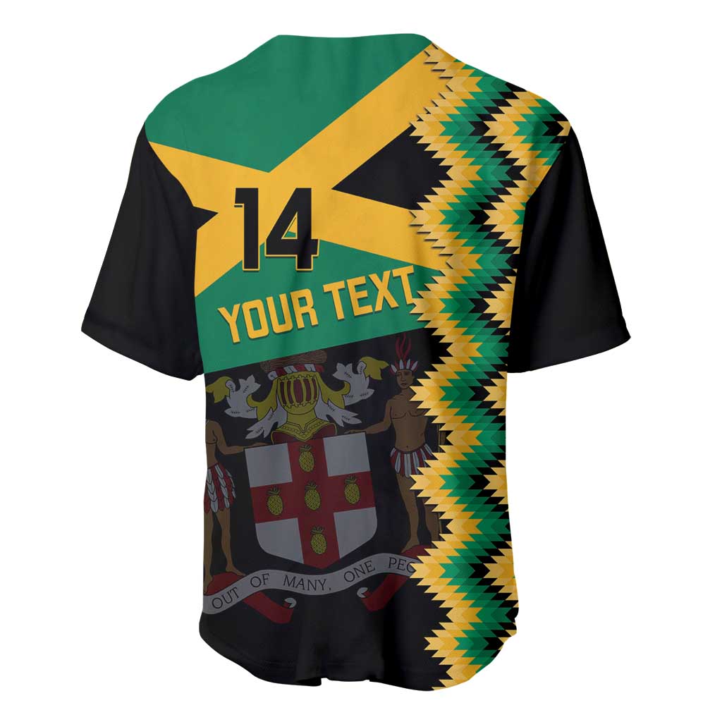 Custom Jamaica Football Baseball Jersey Go Reggae Boyz - Wonder Print Shop