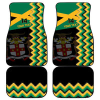 Custom Jamaica Football Car Mats Go Reggae Boyz - Wonder Print Shop