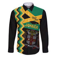 Custom Jamaica Football Family Matching Mermaid Dress and Hawaiian Shirt Go Reggae Boyz - Wonder Print Shop