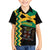 Custom Jamaica Football Family Matching Summer Maxi Dress and Hawaiian Shirt Go Reggae Boyz - Wonder Print Shop