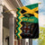 Custom Jamaica Football Garden Flag Go Reggae Boyz - Wonder Print Shop