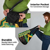 Custom Jamaica Football Grocery Bag Go Reggae Boyz - Wonder Print Shop