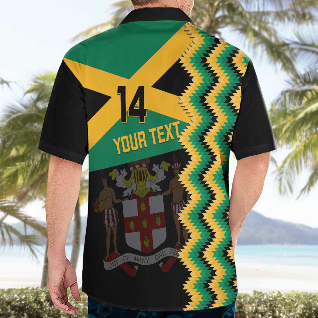 Custom Jamaica Football Hawaiian Shirt Go Reggae Boyz - Wonder Print Shop