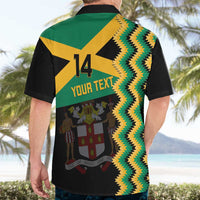 Custom Jamaica Football Hawaiian Shirt Go Reggae Boyz - Wonder Print Shop