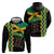 Custom Jamaica Football Hoodie Go Reggae Boyz - Wonder Print Shop