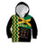 Custom Jamaica Football Kid Hoodie Go Reggae Boyz - Wonder Print Shop