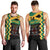 Custom Jamaica Football Men Tank Top Go Reggae Boyz - Wonder Print Shop