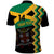 Custom Jamaica Football Polo Shirt Go Reggae Boyz - Wonder Print Shop