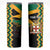 Custom Jamaica Football Skinny Tumbler Go Reggae Boyz - Wonder Print Shop