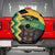 Custom Jamaica Football Spare Tire Cover Go Reggae Boyz - Wonder Print Shop