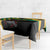 Custom Jamaica Football Tablecloth Go Reggae Boyz - Wonder Print Shop