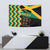 Custom Jamaica Football Tapestry Go Reggae Boyz - Wonder Print Shop