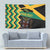 Custom Jamaica Football Tapestry Go Reggae Boyz - Wonder Print Shop