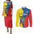 Ecuador Couples Matching Puletasi Dress and Long Sleeve Button Shirts Ecuadorian Independence Day 10 August Proud - Wonder Print Shop