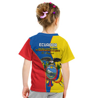 Ecuador Kid T Shirt Ecuadorian Independence Day 10 August Proud - Wonder Print Shop