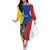 Ecuador Off The Shoulder Long Sleeve Dress Ecuadorian Independence Day 10 August Proud - Wonder Print Shop