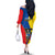 Ecuador Off The Shoulder Long Sleeve Dress Ecuadorian Independence Day 10 August Proud - Wonder Print Shop