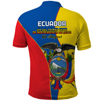 Ecuador Polo Shirt Ecuadorian Independence Day 10 August Proud - Wonder Print Shop