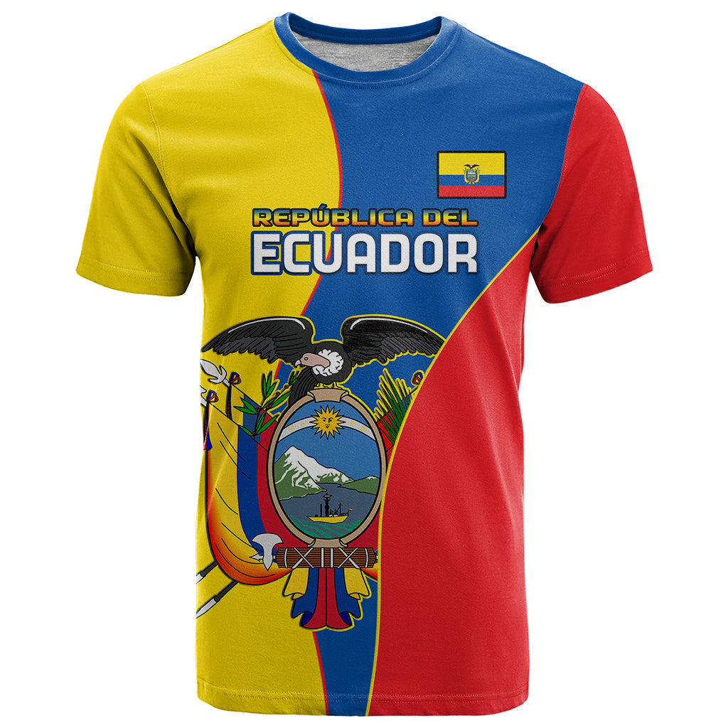 Ecuador T Shirt Ecuadorian Independence Day 10 August Proud - Wonder Print Shop