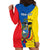 Custom Ecuador Hoodie Dress Ecuadorian Independence Day 10 August Proud - Wonder Print Shop