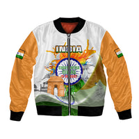 India Bomber Jacket Swatantra Diwas Happy Indian Independence Day - Wonder Print Shop