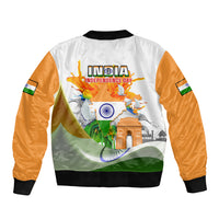 India Bomber Jacket Swatantra Diwas Happy Indian Independence Day - Wonder Print Shop