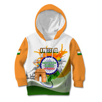 India Kid Hoodie Swatantra Diwas Happy Indian Independence Day - Wonder Print Shop