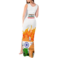 India Tank Maxi Dress Swatantra Diwas Happy Indian Independence Day - Wonder Print Shop