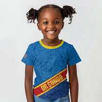 DR Congo Basketball Custom Kid T shirt 2026 Go Leopards