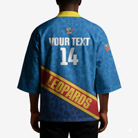 DR Congo Basketball Custom Kimono 2026 Go Leopards