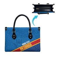DR Congo Basketball Custom Leather Bag 2026 Go Leopards