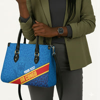DR Congo Basketball Custom Leather Bag 2026 Go Leopards
