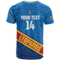 DR Congo Basketball Custom T shirt 2026 Go Leopards