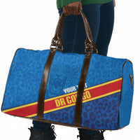 DR Congo Basketball Custom Travel Bag 2026 Go Leopards