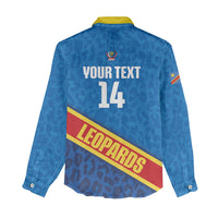 DR Congo Basketball Custom Women Casual Shirt 2026 Go Leopards