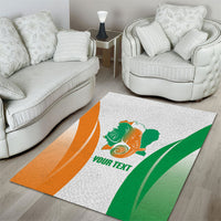 Ivory Coast Basketball Custom Area Rug 2026 Allez Les Elephants