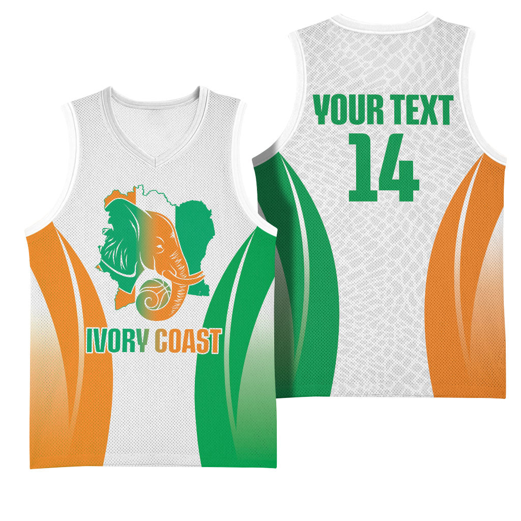 Ivory Coast Basketball Custom Basketball Jersey 2026 Allez Les Elephants