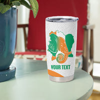 Ivory Coast Basketball Custom Tumbler Cup 2026 Allez Les Elephants