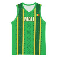 Mali Basketball Custom Basketball Jersey Mud Cloth Bogolan Pattern