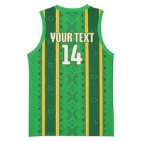 Mali Basketball Custom Basketball Jersey Mud Cloth Bogolan Pattern