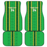 Mali Basketball Custom Car Mats Mud Cloth Bogolan Pattern