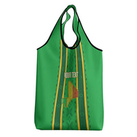 Mali Basketball Custom Grocery Bag Mud Cloth Bogolan Pattern