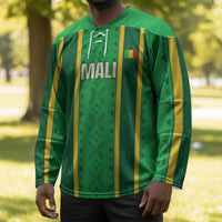 Mali Basketball Custom Hockey Jersey Mud Cloth Bogolan Pattern