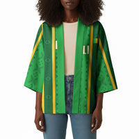 Mali Basketball Custom Kimono Mud Cloth Bogolan Pattern