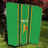 Mali Basketball Custom Quilt Mud Cloth Bogolan Pattern