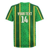 Mali Basketball Custom Rugby Jersey Mud Cloth Bogolan Pattern