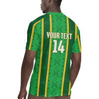 Mali Basketball Custom Rugby Jersey Mud Cloth Bogolan Pattern